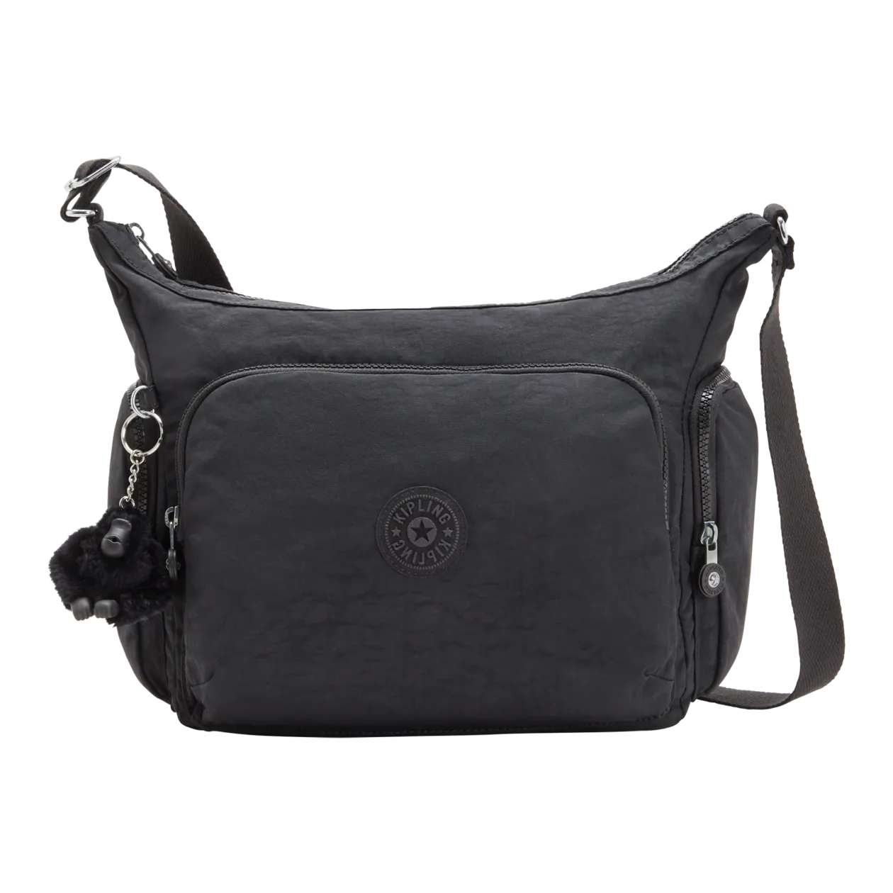 Kipling Gabb Noir M Crossbody Bag, Black