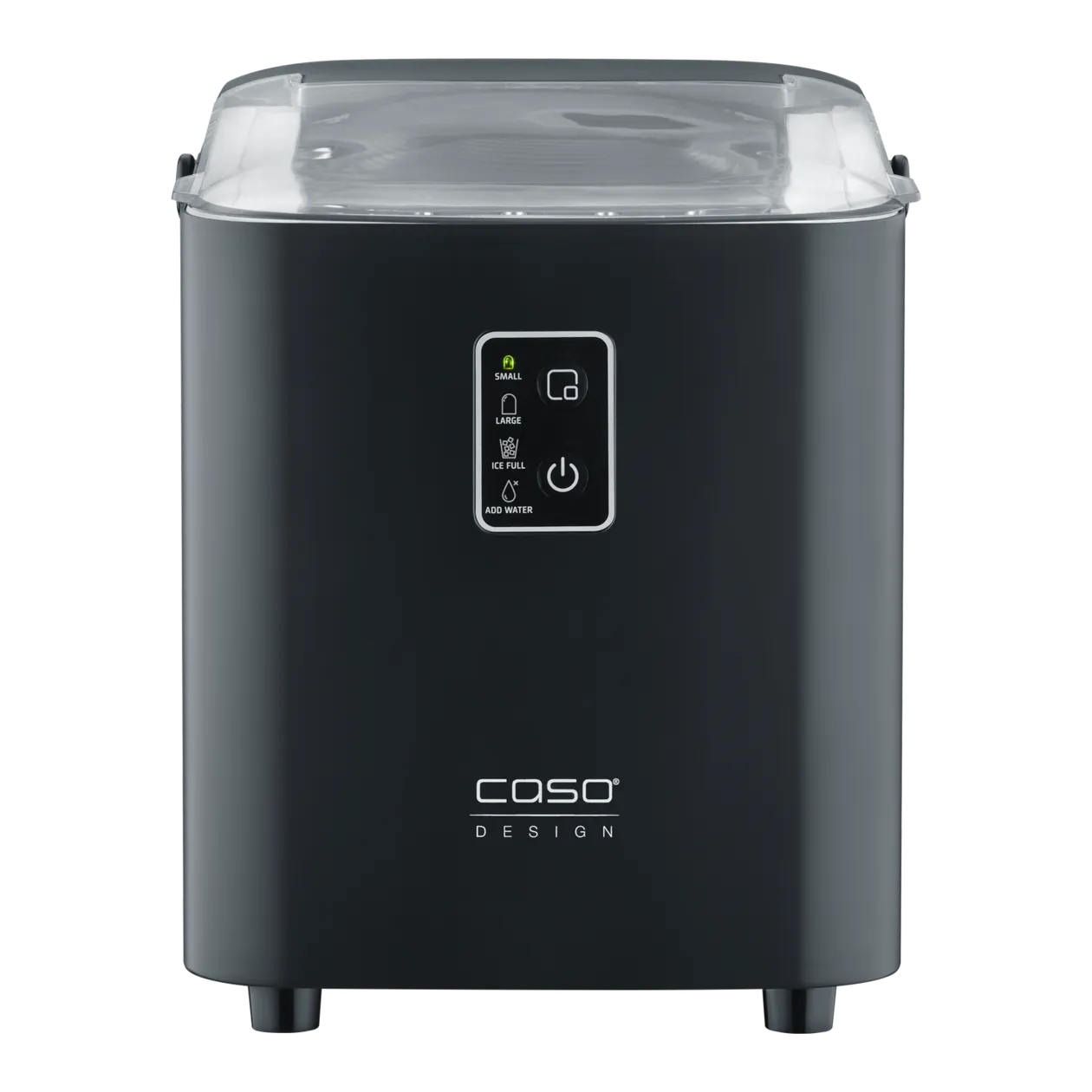 CASO Design IceChef Compact Eiswürfelbereiter, Schwarz