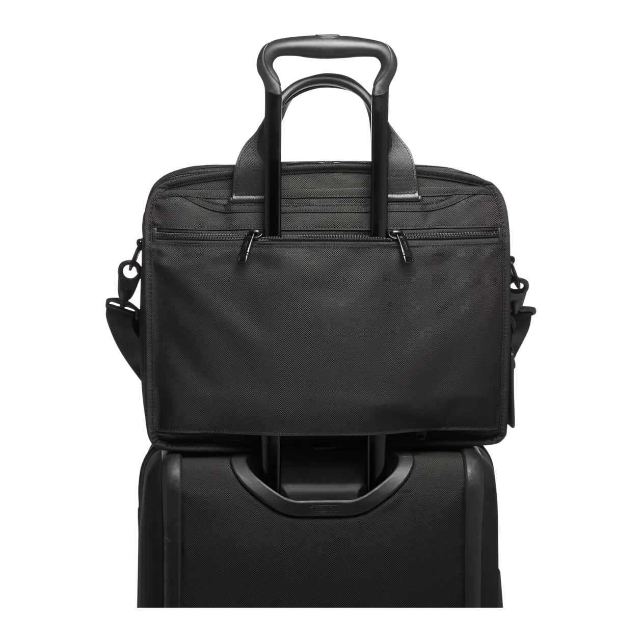 TUMI Alpha Organizer Brief Aktentasche, Schwarz