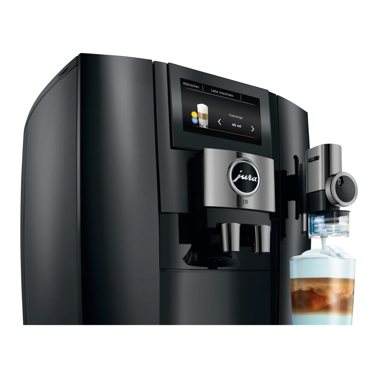 JURA J10 (EA) Kaffeevollautomat, Piano Black