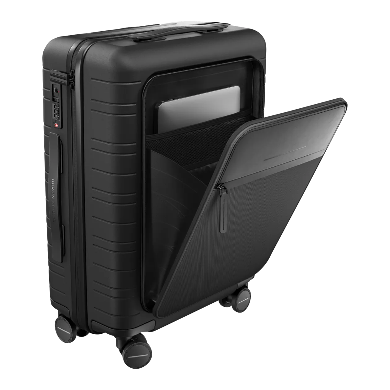 Horizn Studios M5 Essential Valise cabine à roulettes, All Black