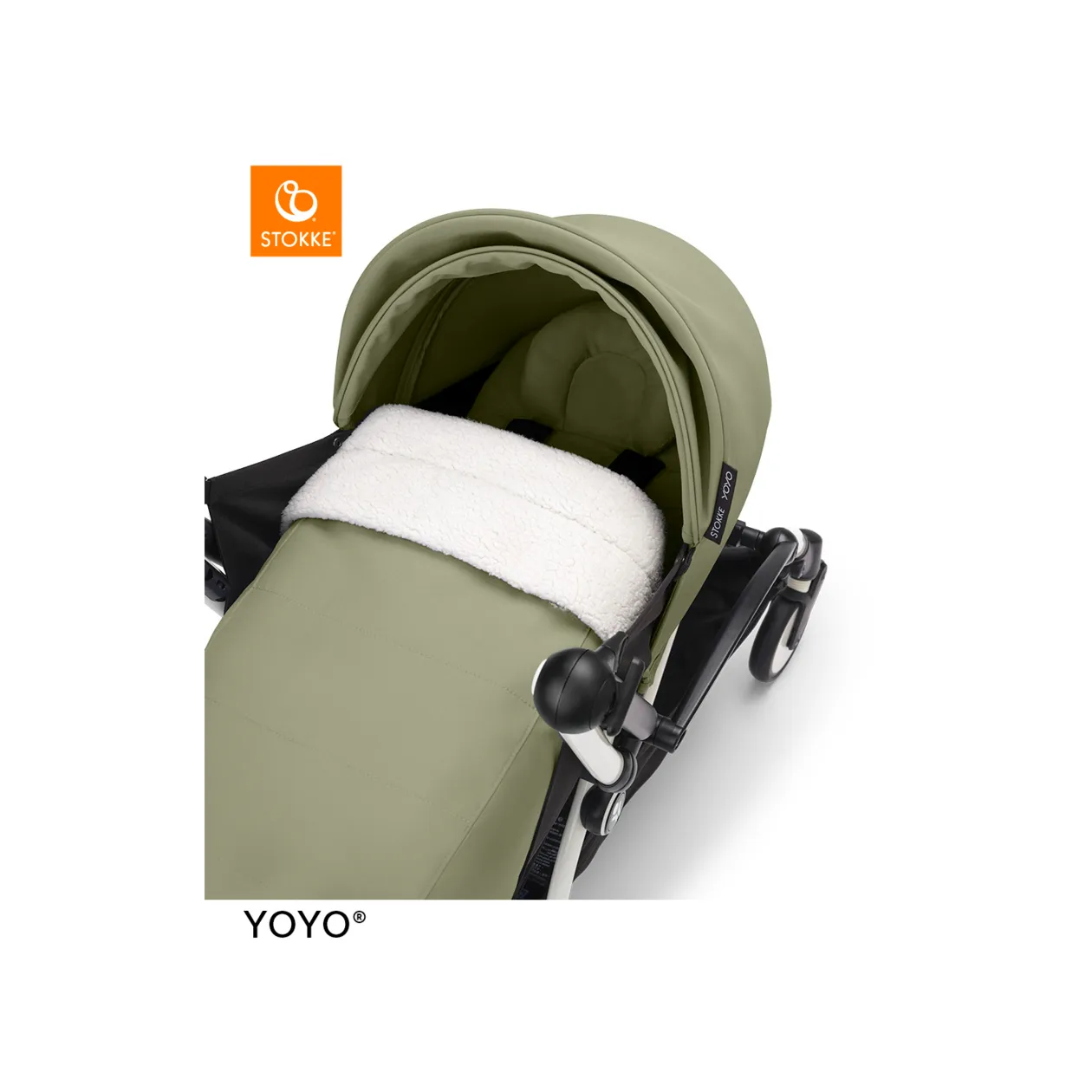 Stokke® YOYO® Newborn Pack, 6 Pcs., Olive