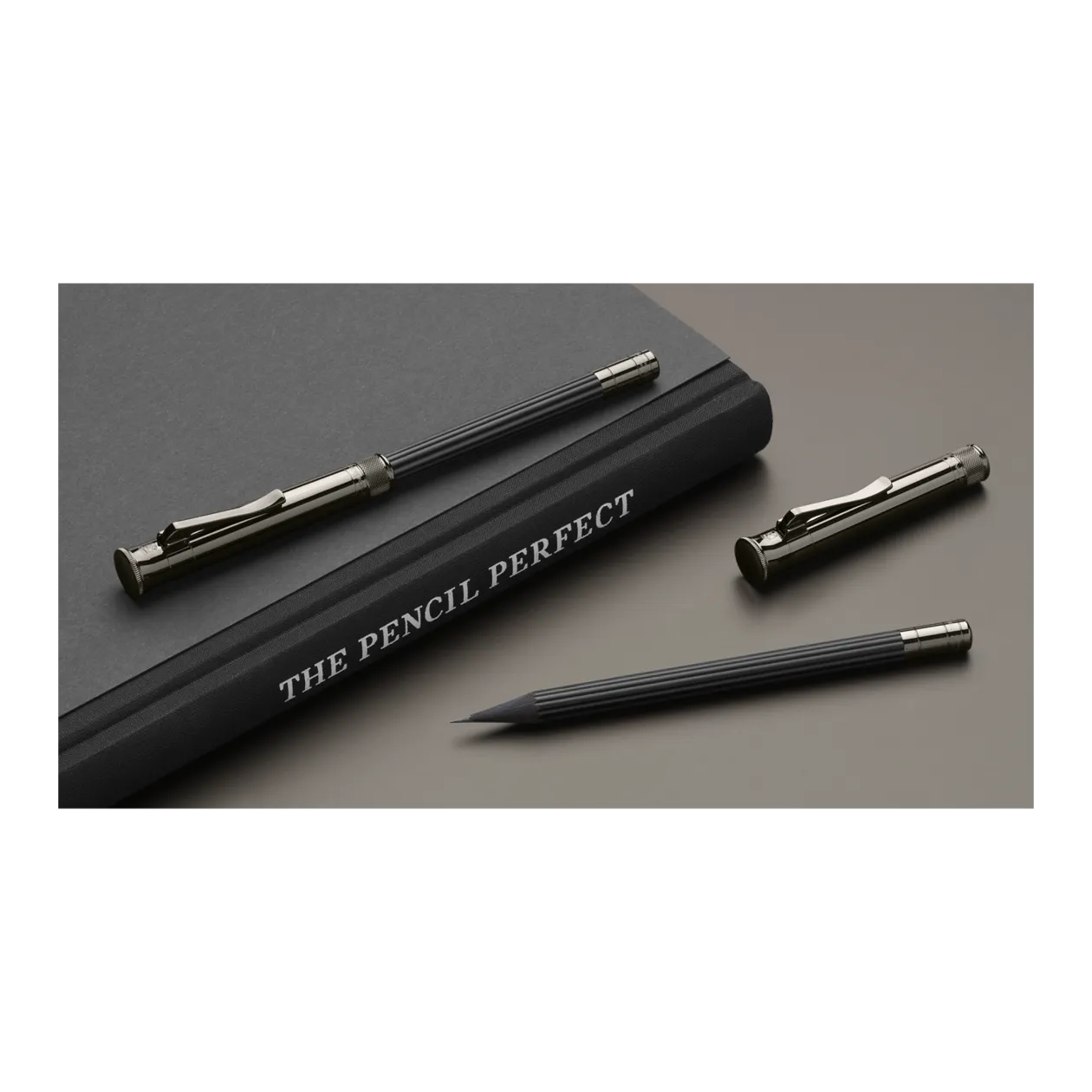 Graf von Faber-Castell Black Edition Perfekter Bleistift, Schwarz