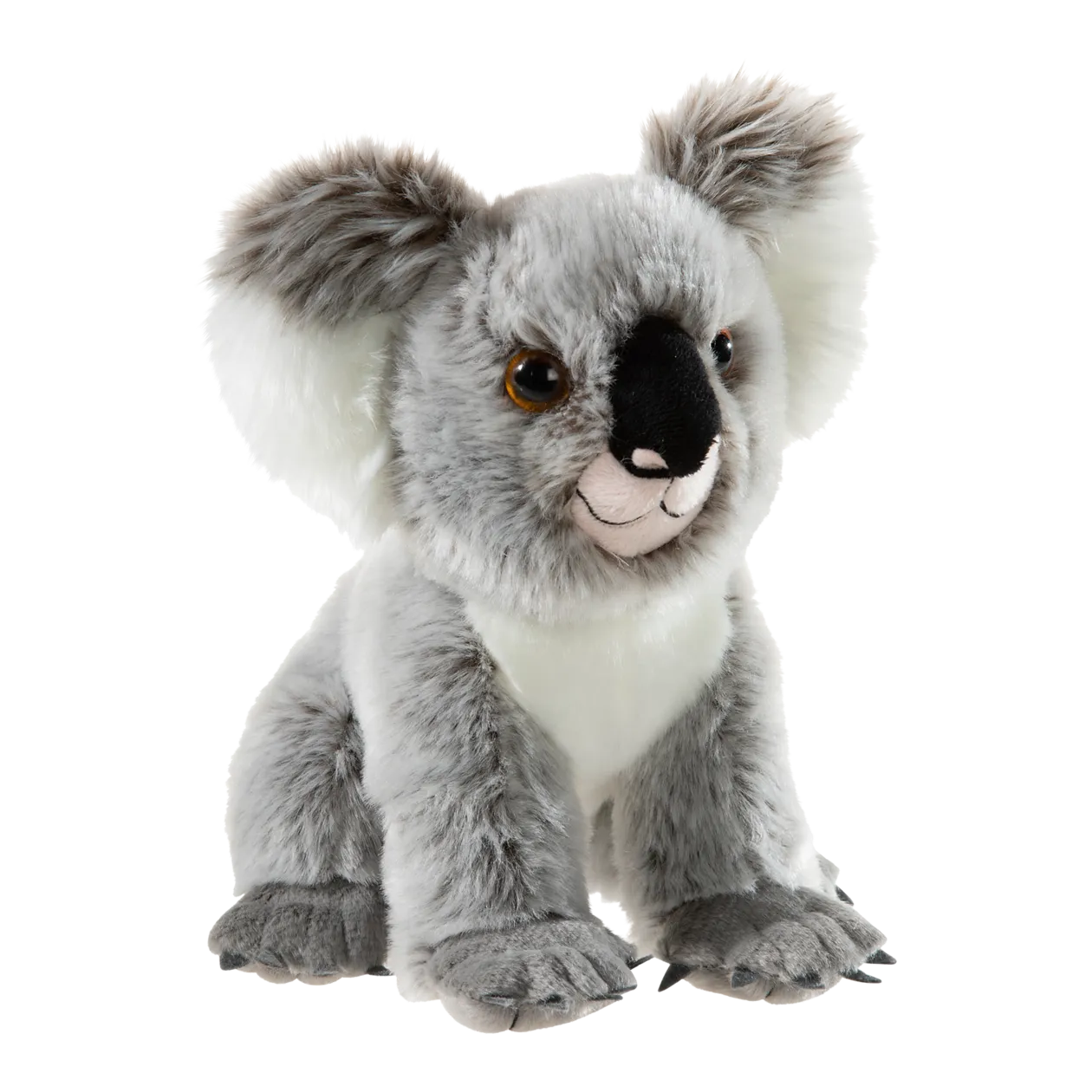 Heunec Animaux menacés Koala en peluche, gris/blanc