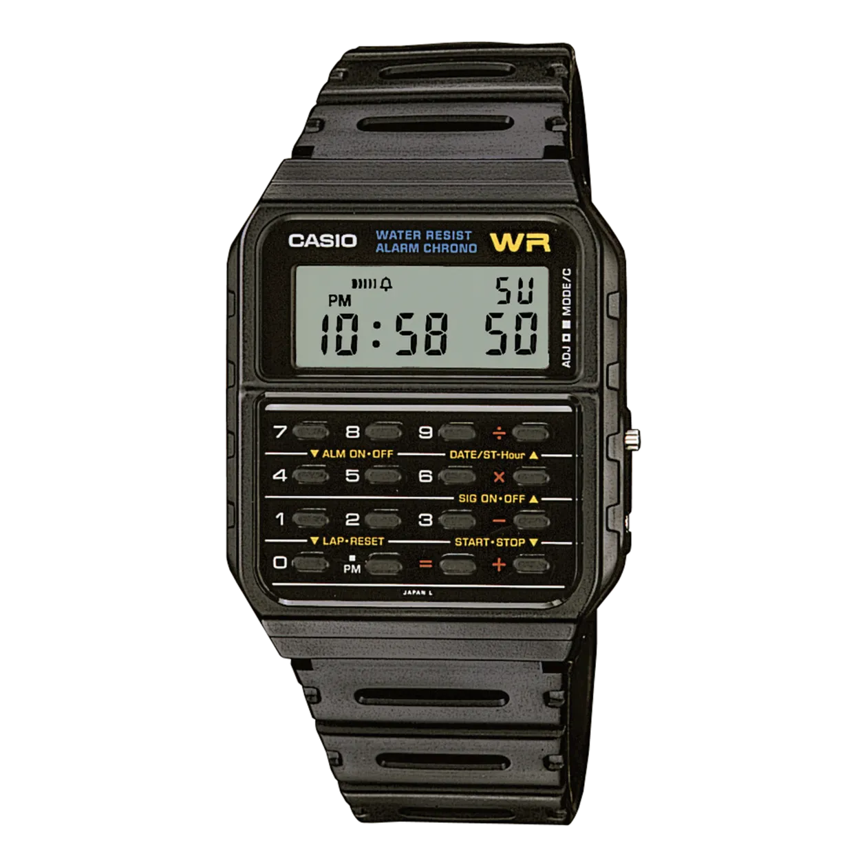 CASIO VINTAGE CA-53W-1ER Wristwatch, Black