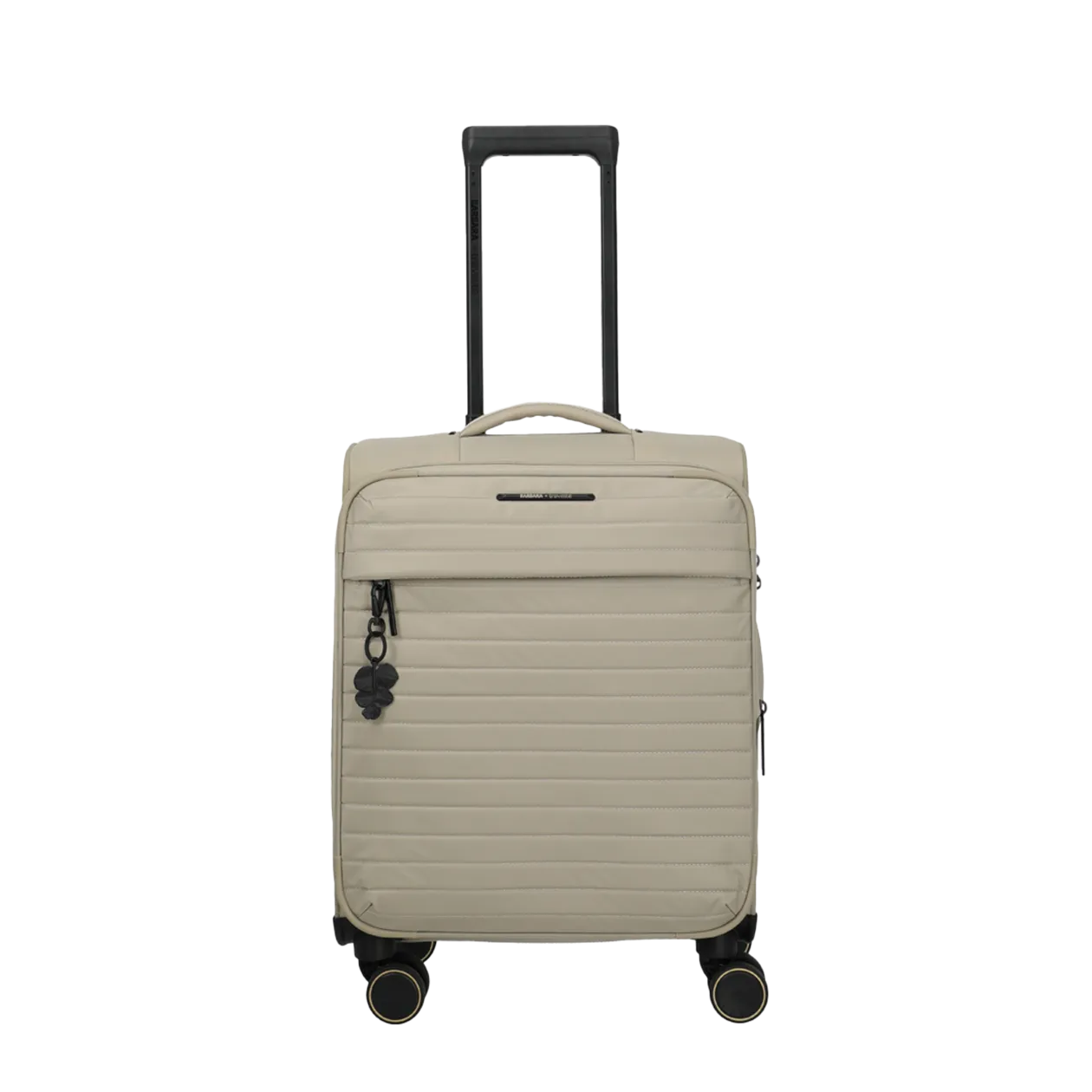 BARBARA & travelite Stepp Trolley S, 4 ruote (espandibile), Satin Nude