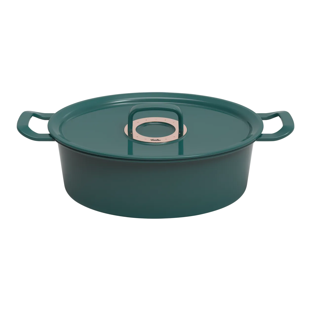 Fissler Original-Profi Collection® Plat à rôtir en fonte, 33 cm, vert émeraude