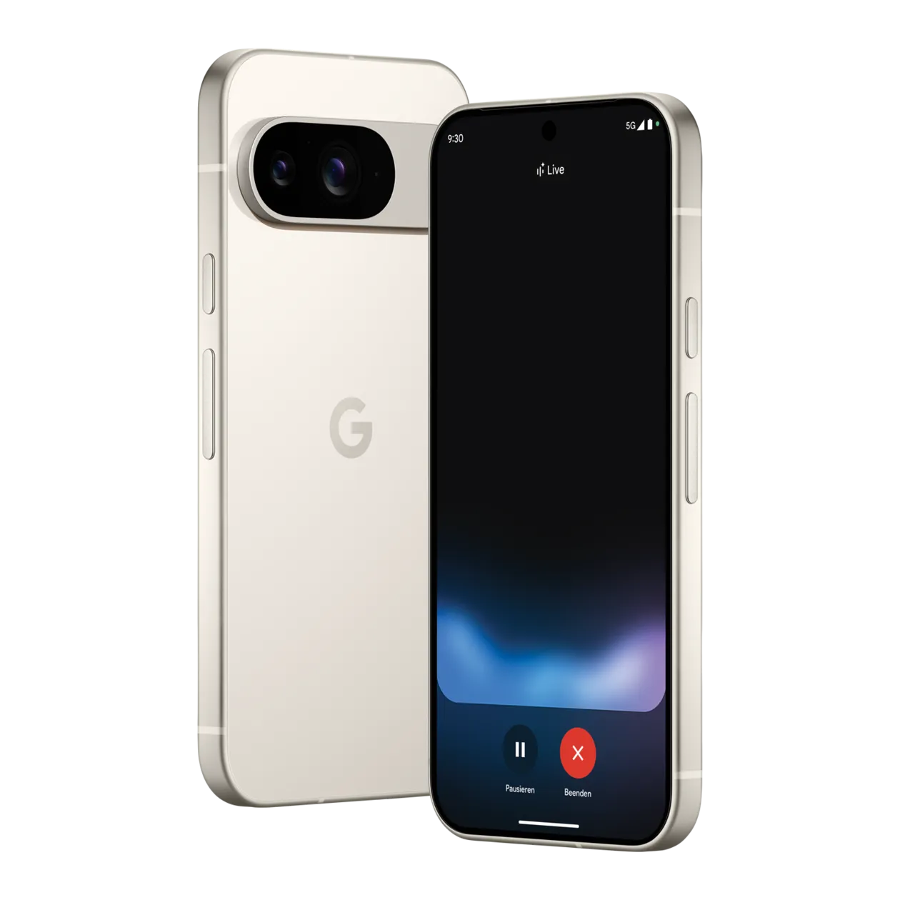 Google Pixel™ 9 Smartphone, 256 GB, Porcelain