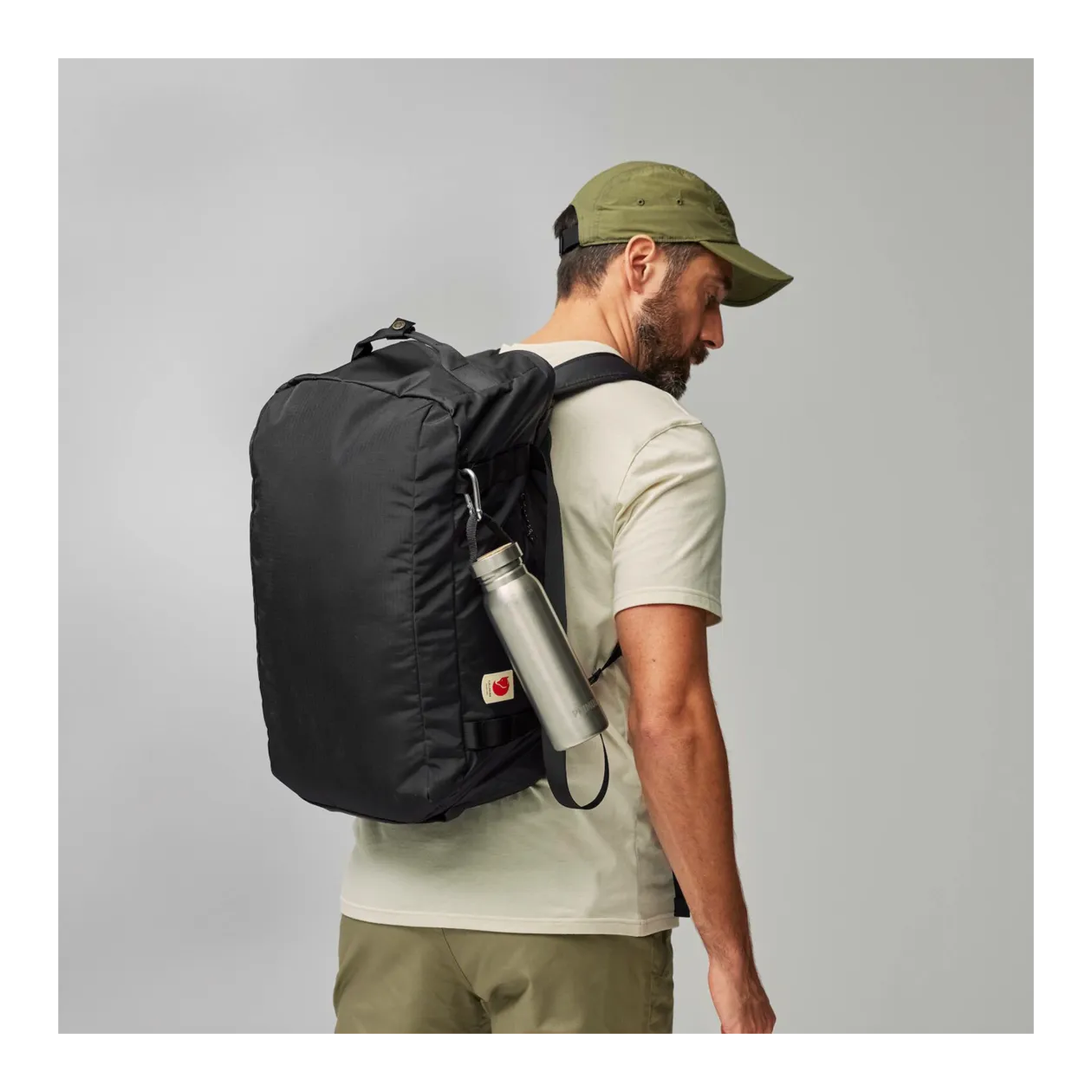 Fjällräven High Coast Duffel 36 Reisetasche, Schwarz