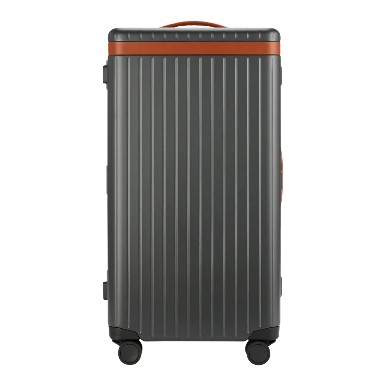 Carl Friedrik Trunk Trolley L, Grau/Cognac