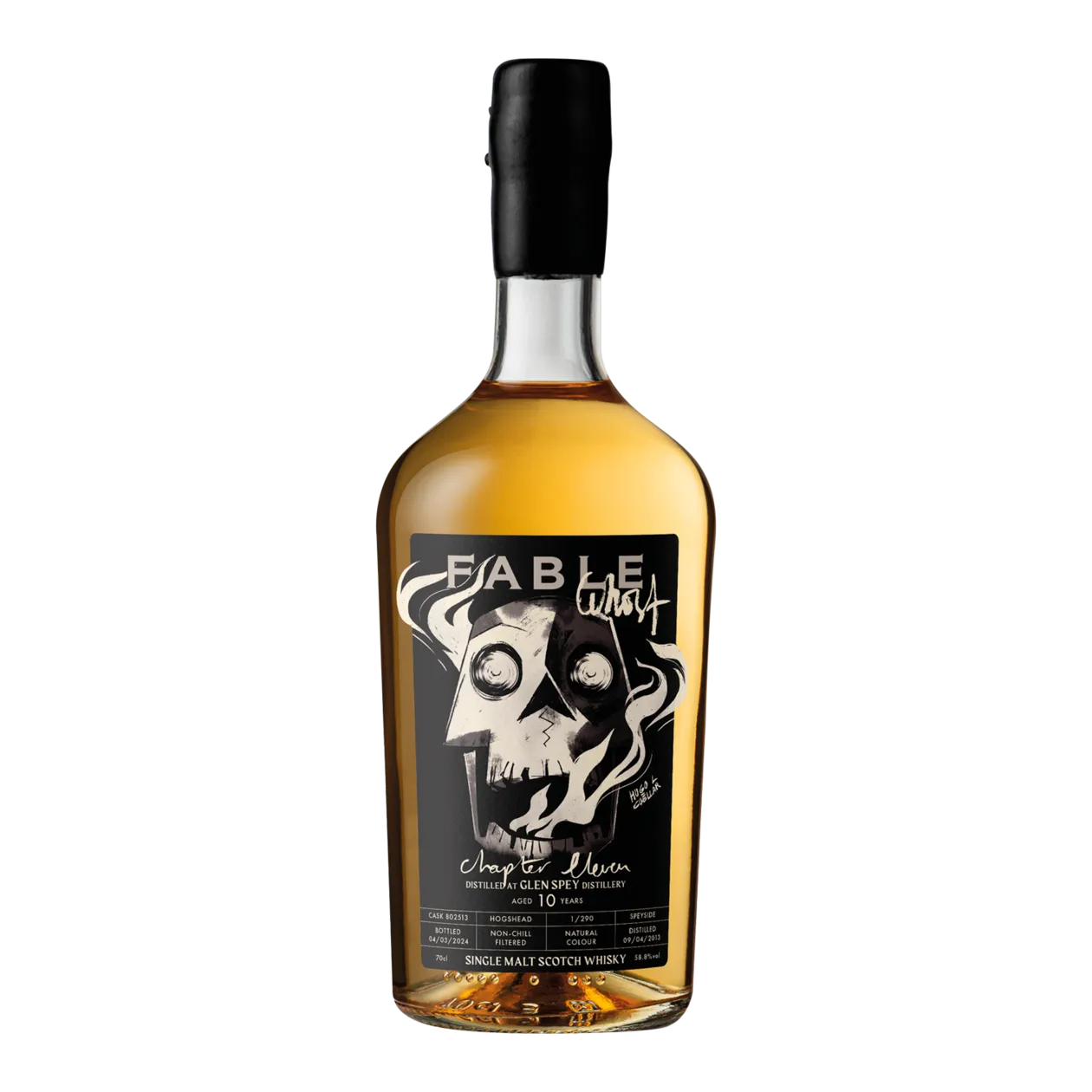 Fable Ghost Chapter Eleven 10 Years Speyside Single Malt Scotch Whisky, 0.7 l, 58.8% AVB, United Kingdom