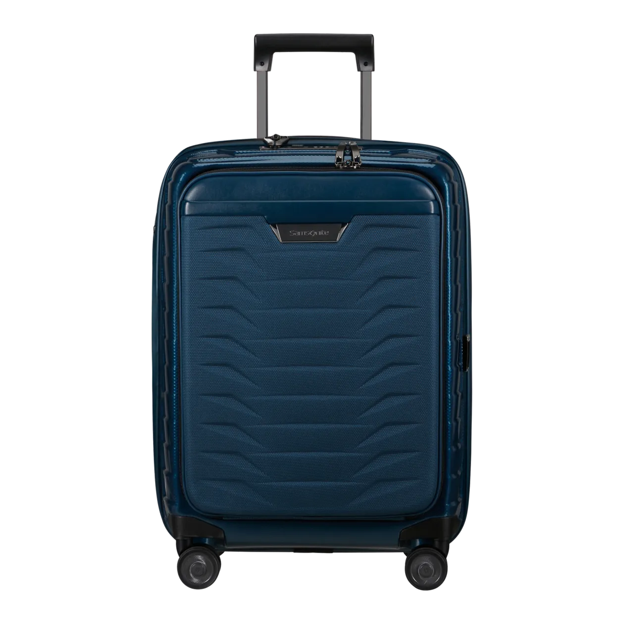 Samsonite Proxis Spinner 55/20 Easy Access Valise à roulettes S (extensible), Petrol Blue