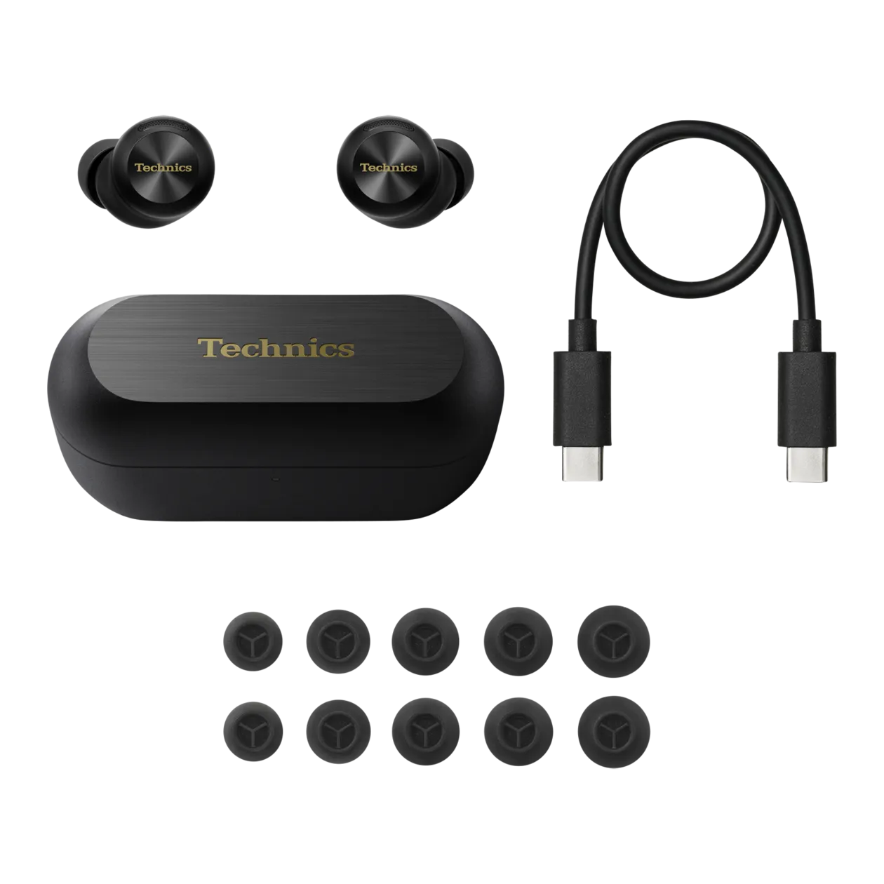 Technics EAH-AZ100 Écouteurs intra-auriculaires premium véritablement sans fil, noir