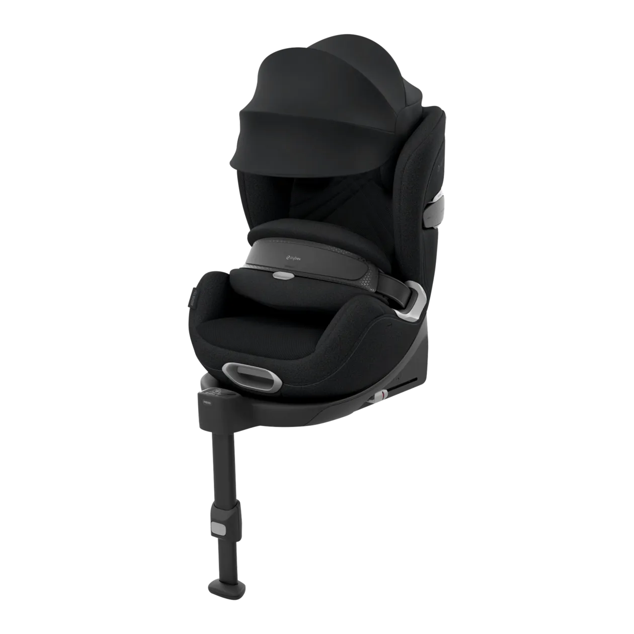 CYBEX Anoris T2 i-Size Plus Child Car Seat, Sepia Black / Black