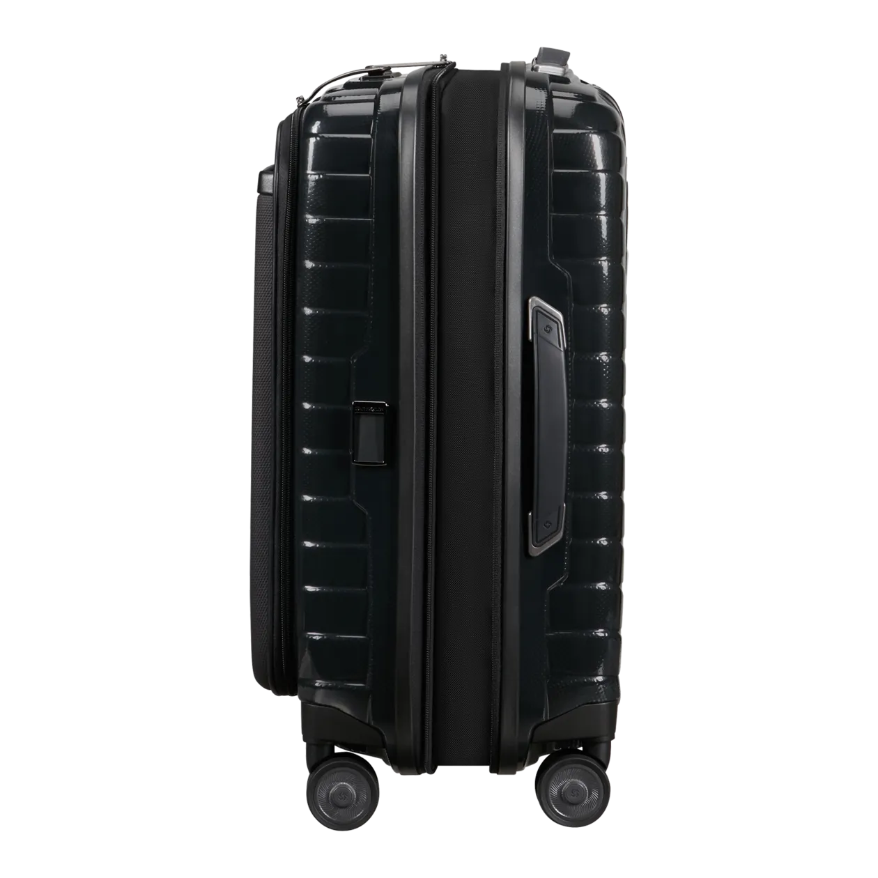 Samsonite Proxis Spinner 55/20 Easy Access Valise à roulettes S (extensible), noir