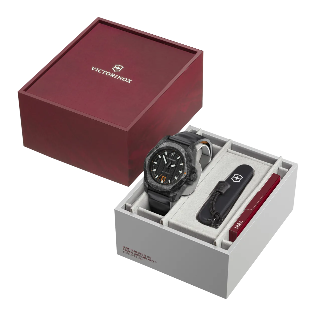 Victorinox I.N.O.X. Automatic Watch, Black