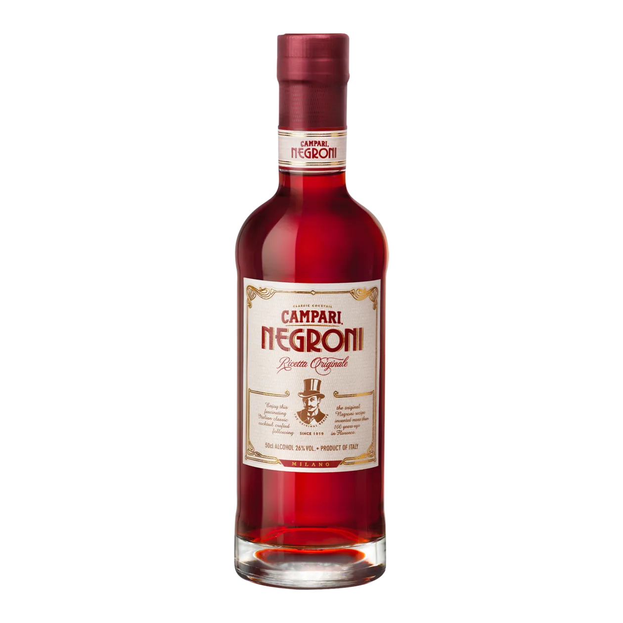 Campari Negroni Aperitif, 0.5 l, 26.0% ABV, Italy