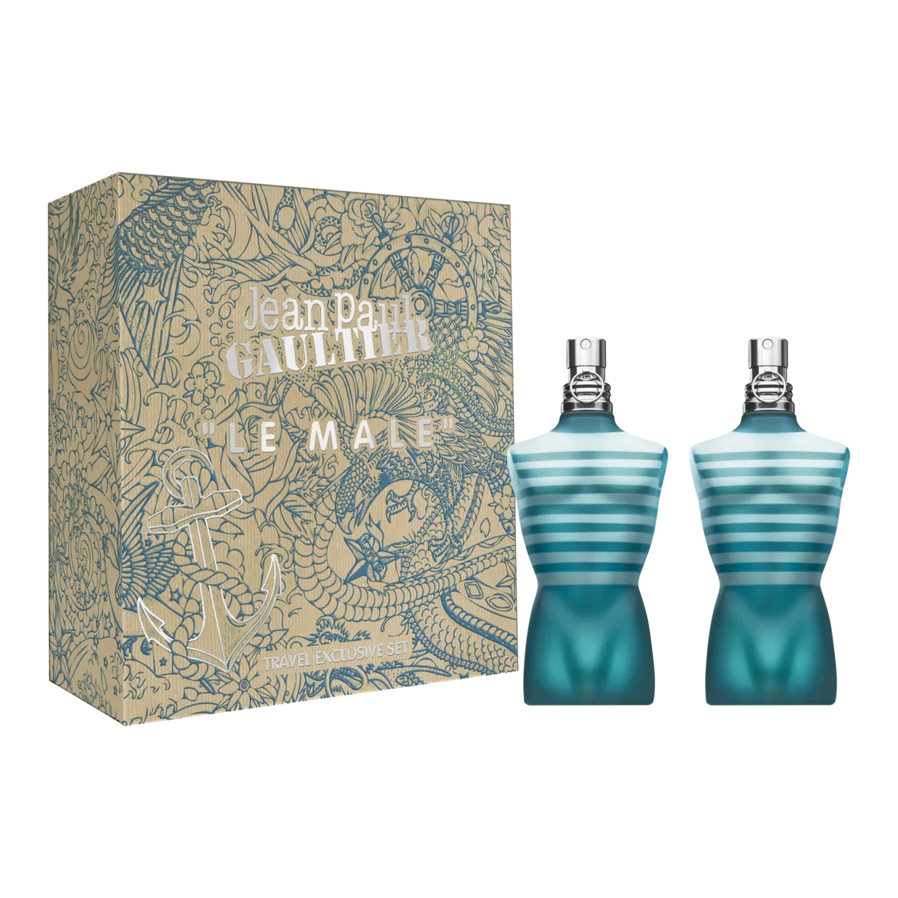 Jean Paul Gaultier Le Male Eau de Toilette Duft-Set, 2 x 40 ml