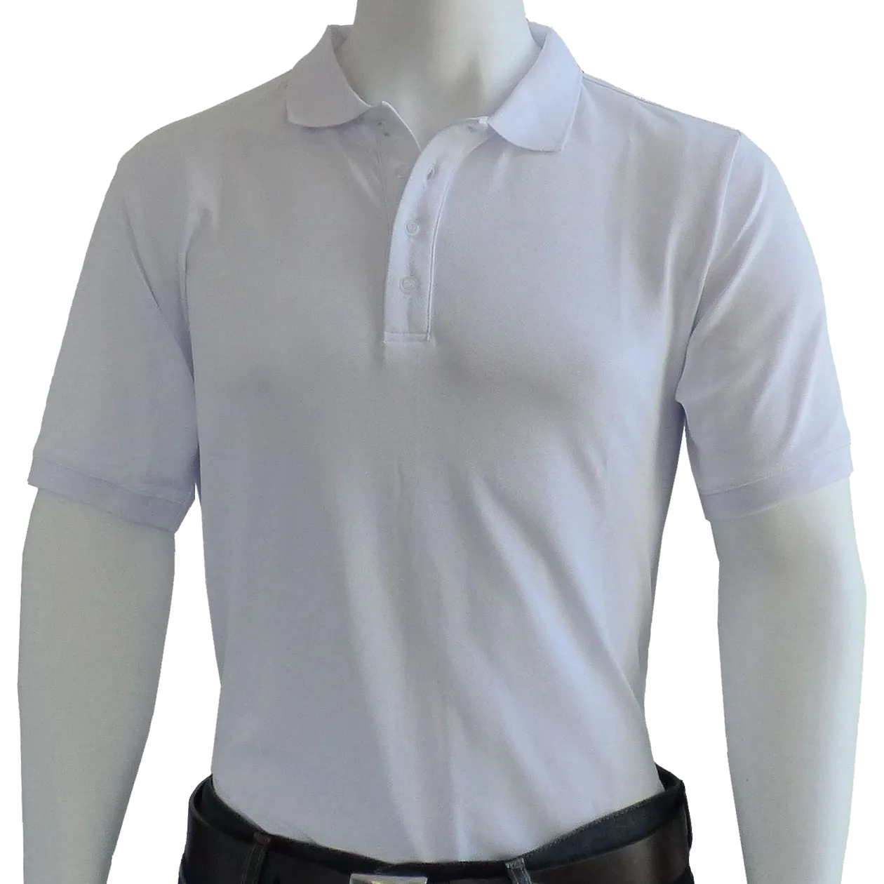 OPTION GOLF Multi Functional Basic Polo, Weiß