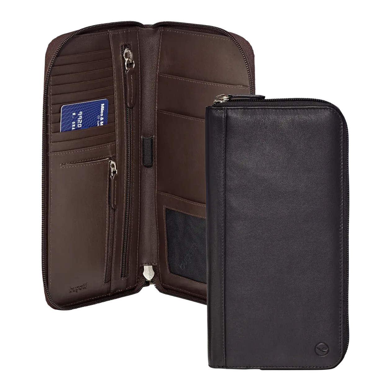 bugatti Lufthansa Edition Travel Kit, Brown