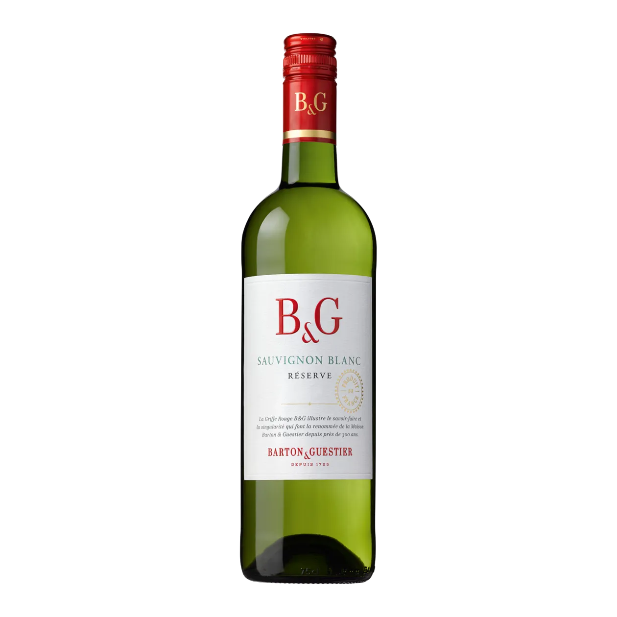 Barton & Guestier, Sauvignon Blanc, 2021, 6 bouteilles, France