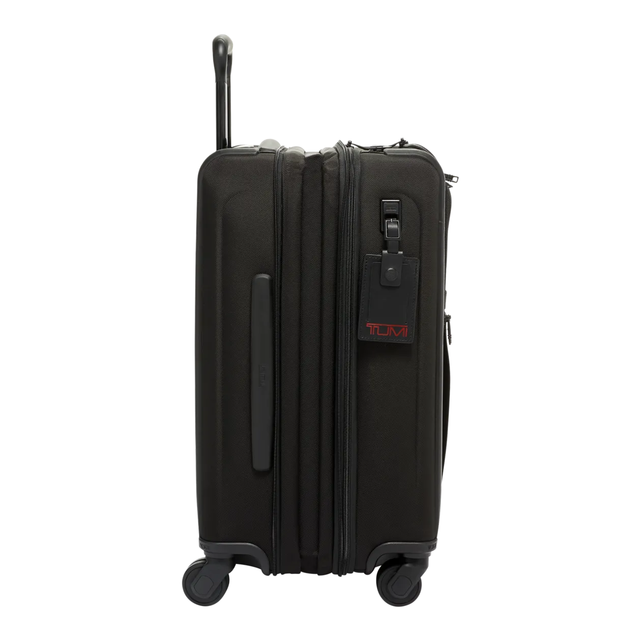 TUMI Alpha X Continental Dual Access Carry-On Trolley da cabina, 4 ruote, nero