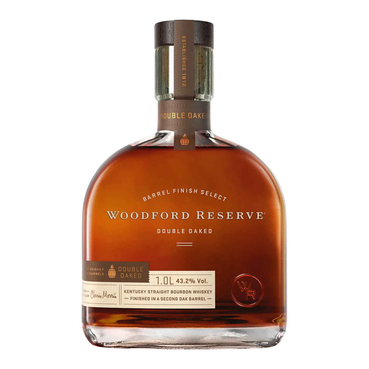 Woodford Reserve Double Oaked Whiskey, 1 l, 43.2 % vol., USA