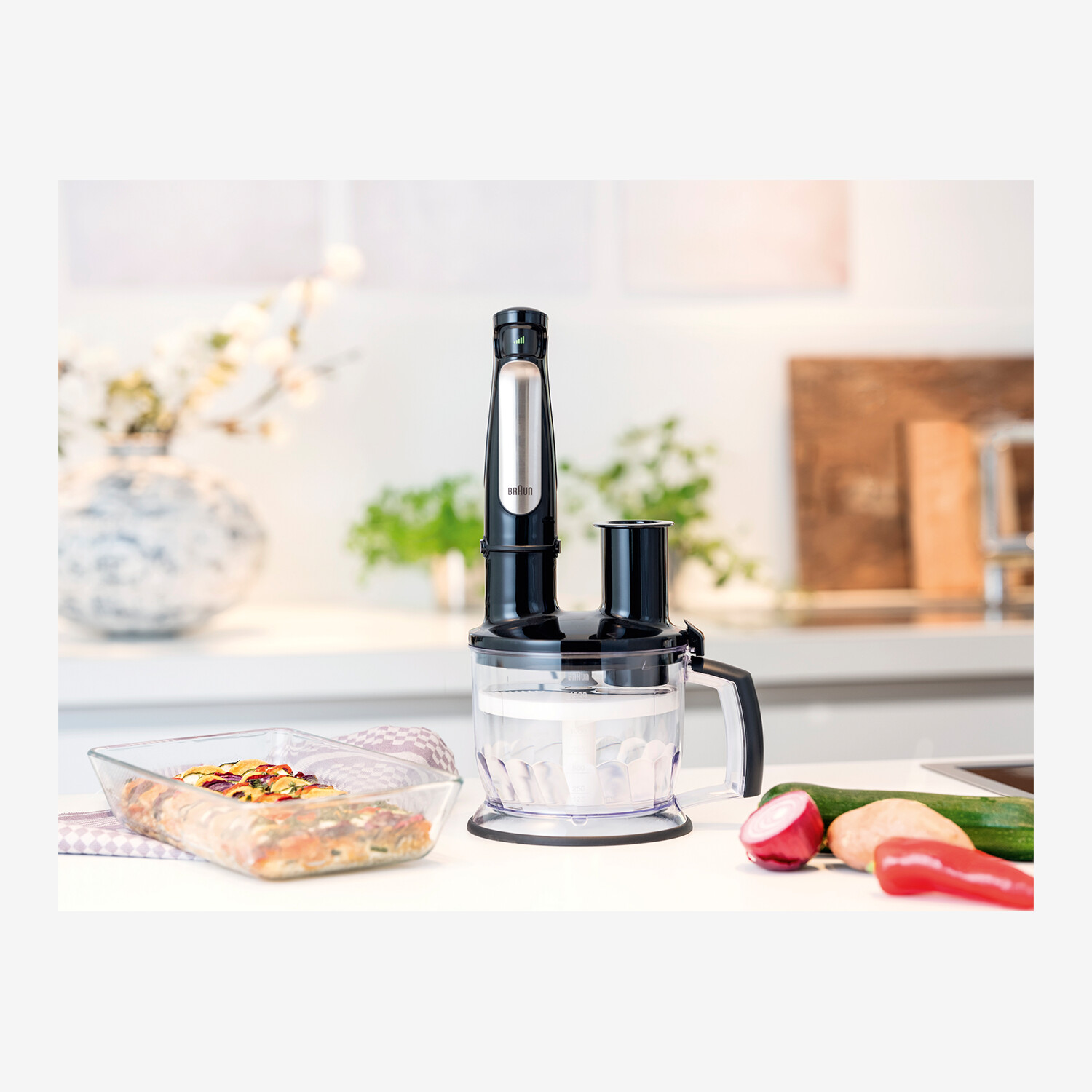 Braun MultiQuick 7 MQ 7087X Hand Blender Set, Premium Black / Stainless ...