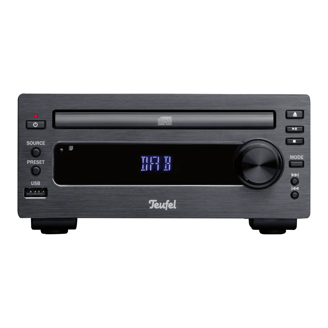 Teufel Kombo 11 Micro Stereo System, Black