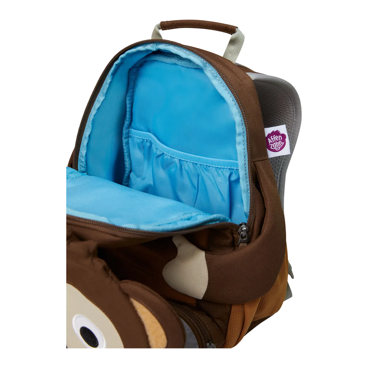 Affenzahn Large Friend Affenzahn Children's Backpack, Brown