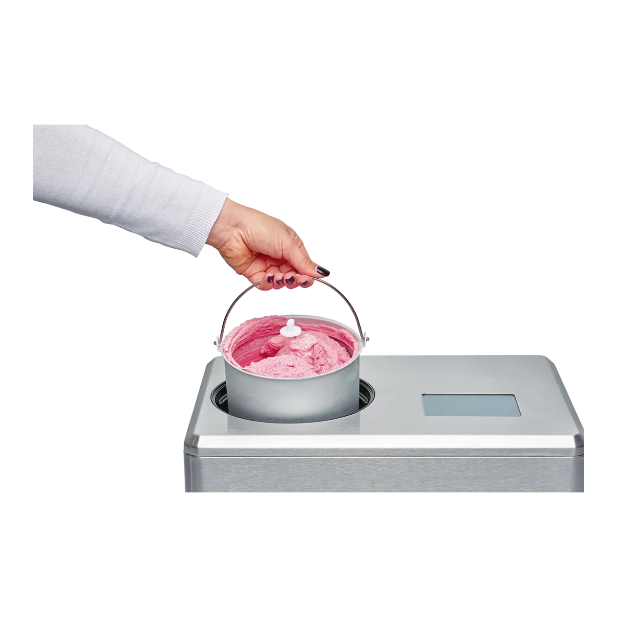 SOLIS Gelateria Pro Touch Turbine Ë glace, acier inoxydable