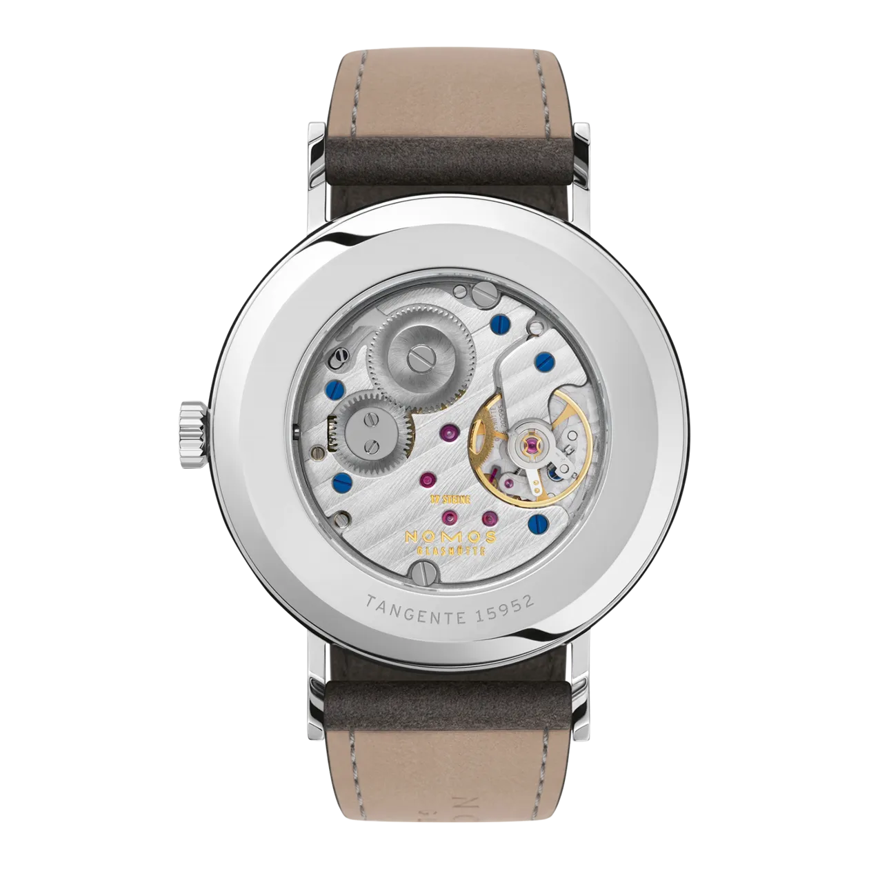 NOMOS Glashütte Tangente 38 Armbanduhr, Nachtblau/Anthrazit