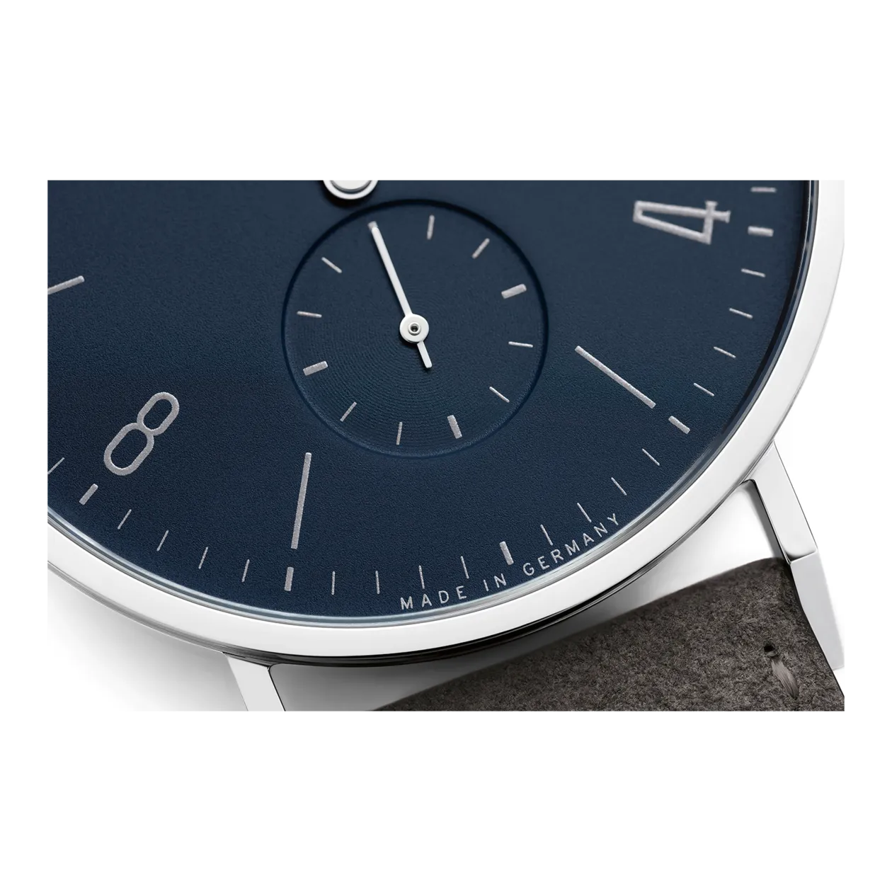 NOMOS Glashütte Tangente 38 Wristwatch, Midnight Blue/Anthracite