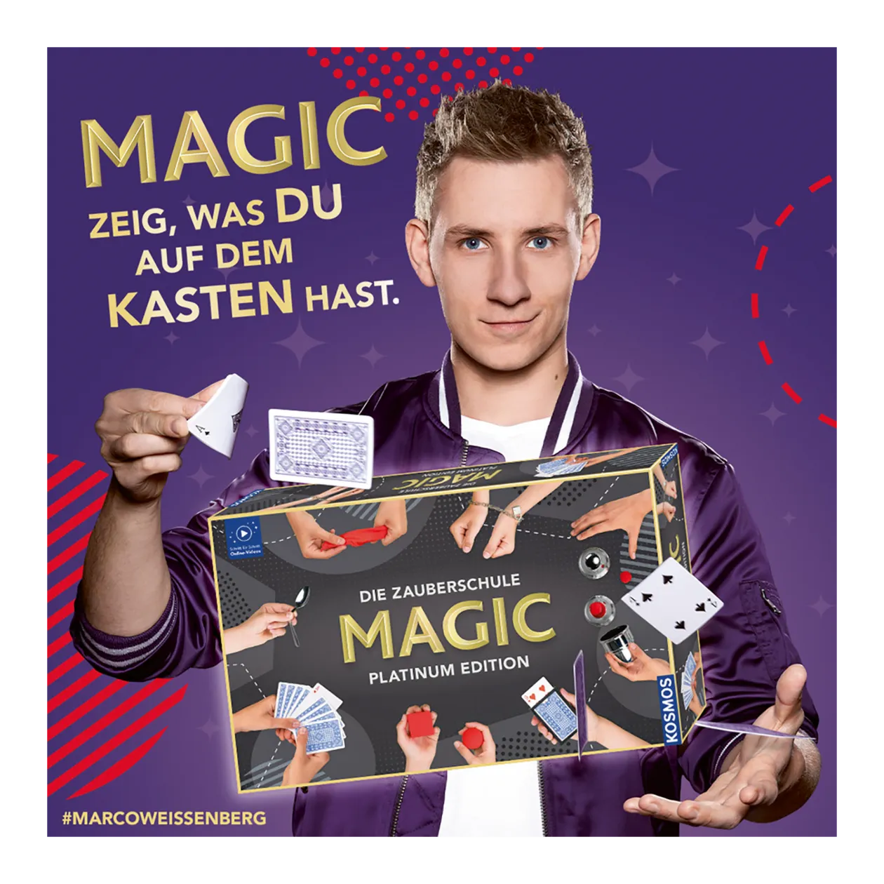 KOSMOS Die Zauberschule MAGIC Platinum Edition Boîte magique