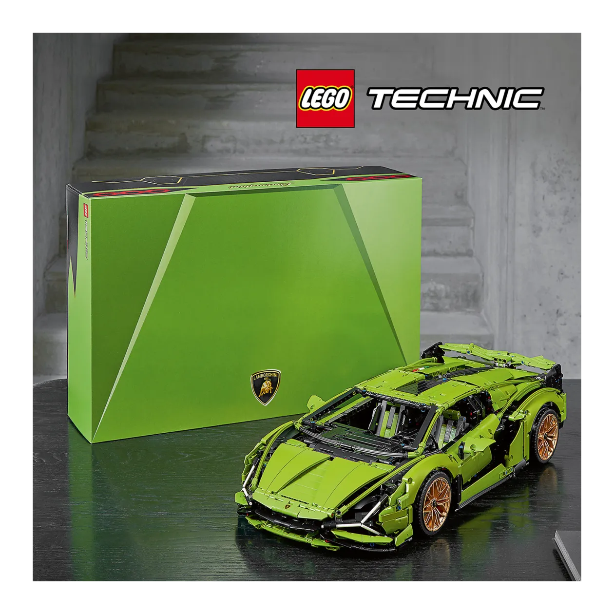 LEGO® Technic™ 42115 Lamborghini Sián FKP 37 Bauset, Electric Gold