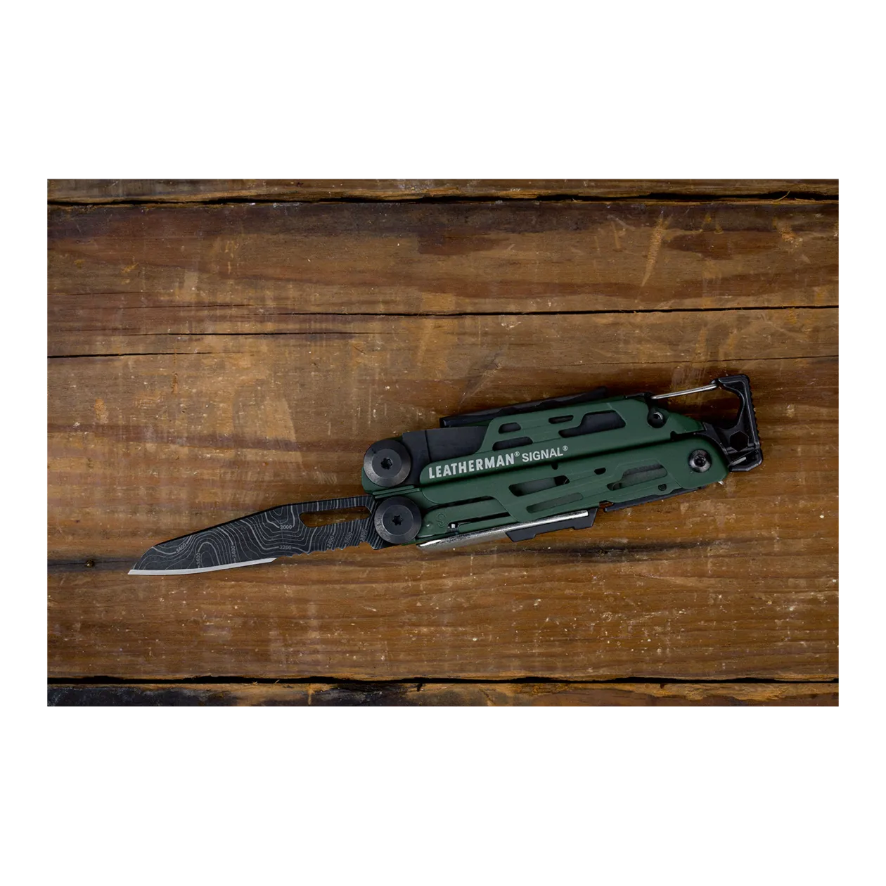 Leatherman Signal® Multi-Tool, Green Topo