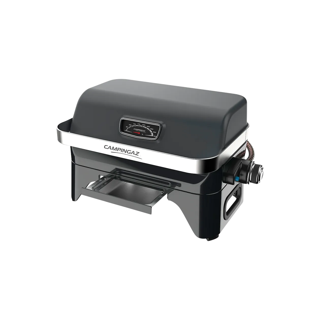 Campingaz® Attitude 2go CV Tischgrill, Silberfarben/Schwarz