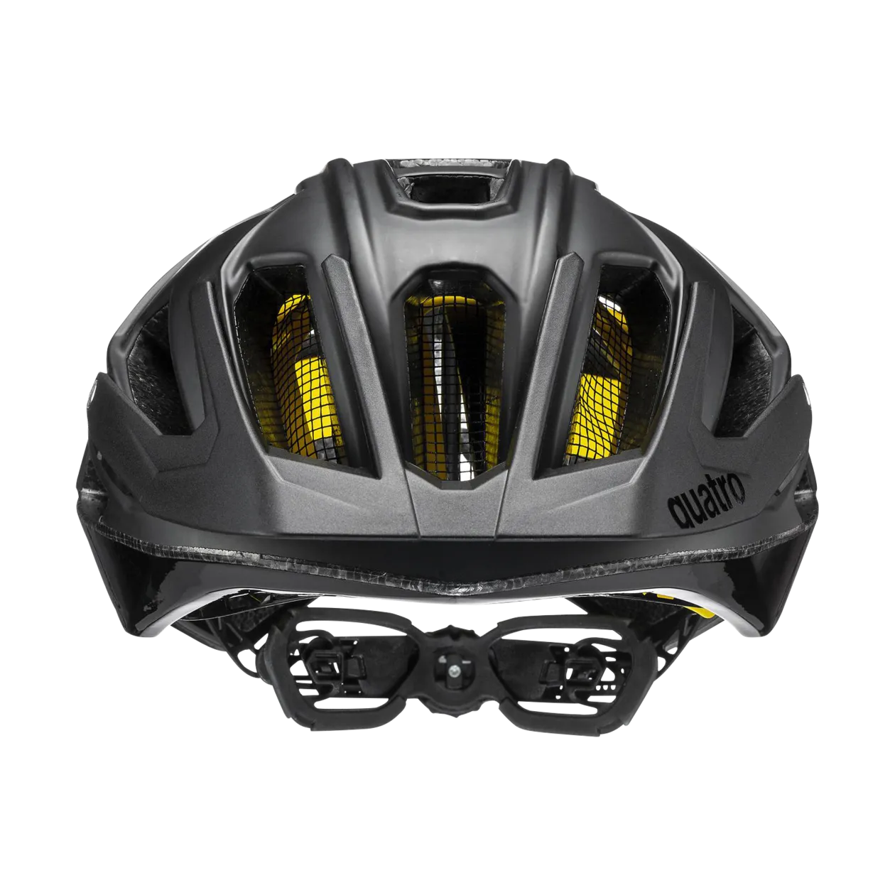 uvex quatro cc MIPS Casco da bicicletta, 52-57 cm, All Black