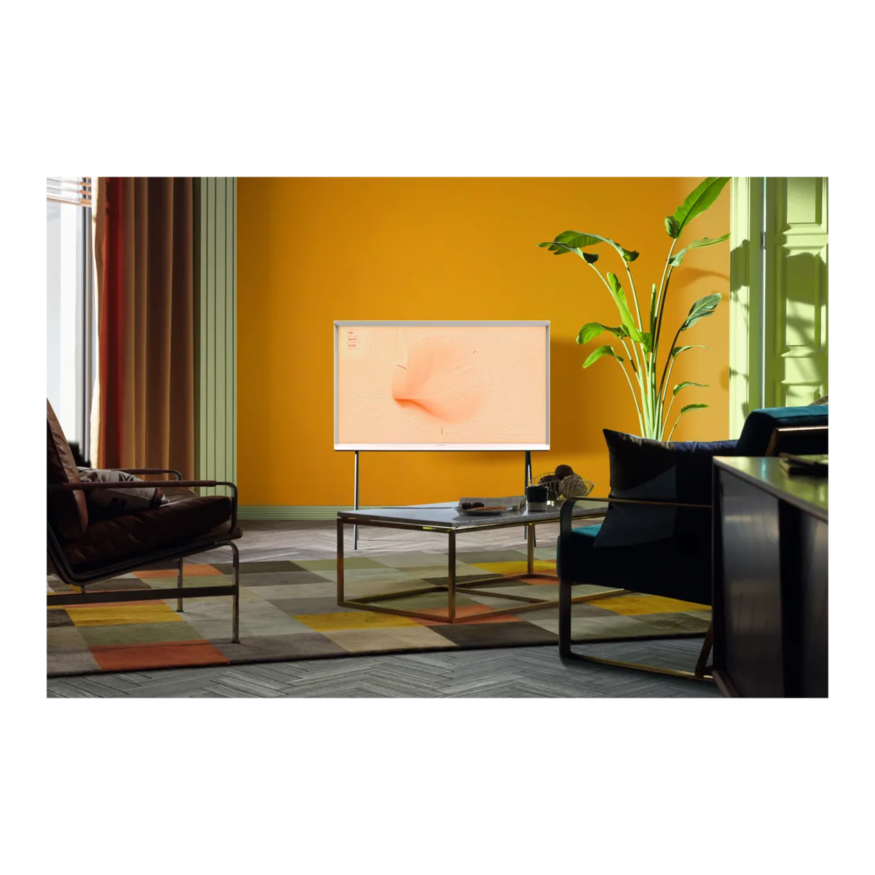 Samsung The Serif TV, 55″, Wolkenweiß