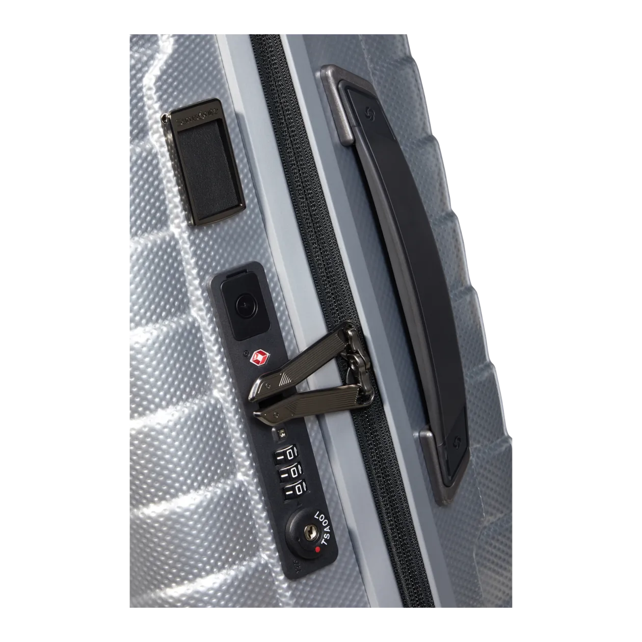 Samsonite Proxis Spinner 55 Cabin Trolley (Expandable), Silver