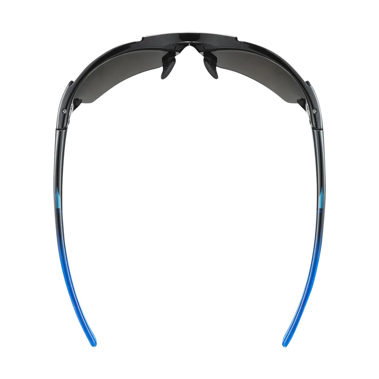 uvex blaze III Occhiali sportivi, Black-Blue / Blue