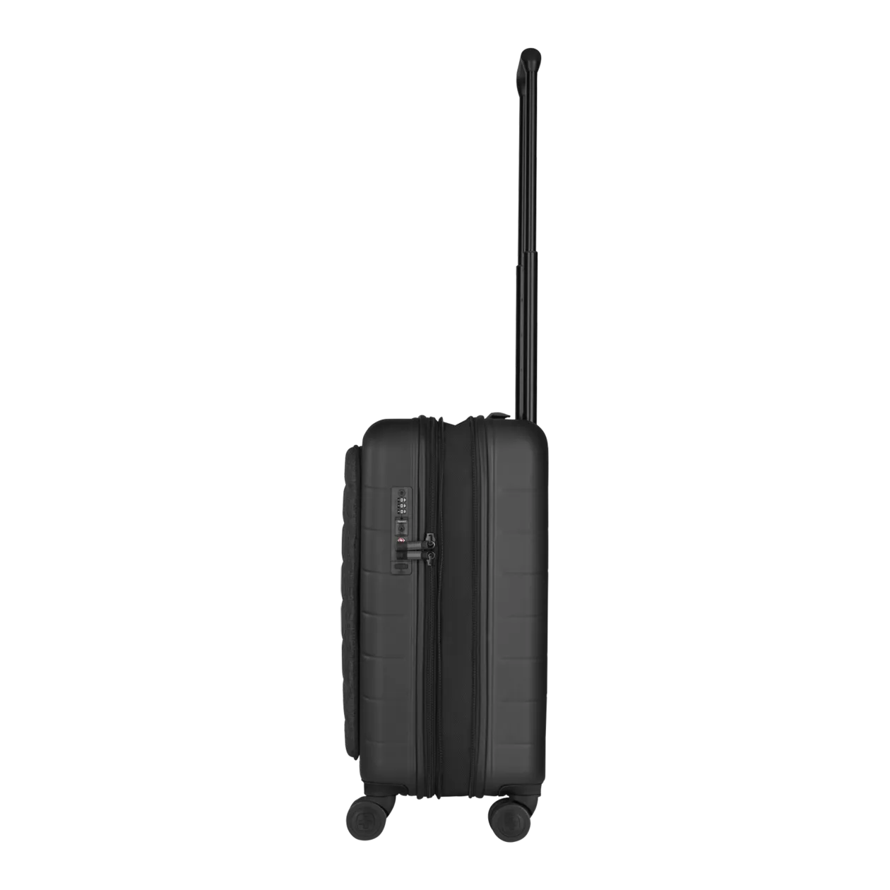 WENGER Syntry Trolley (erweiterbar), Black / Heather Grey