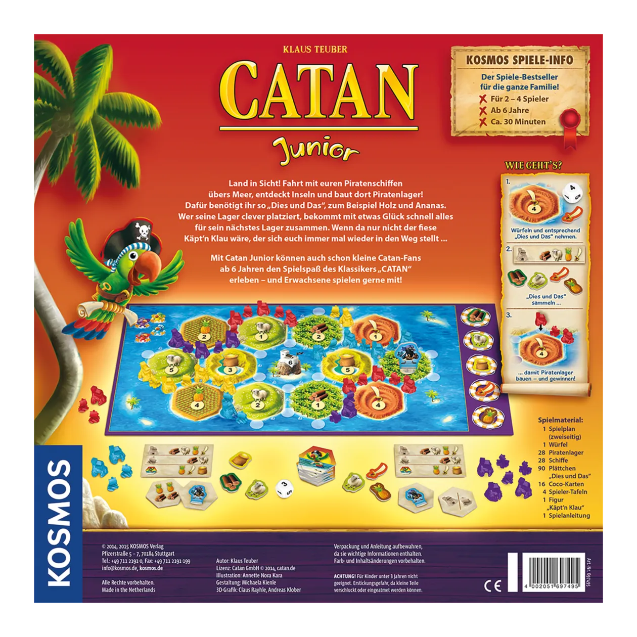 KOSMOS CATAN Junior Gioco da tavolo