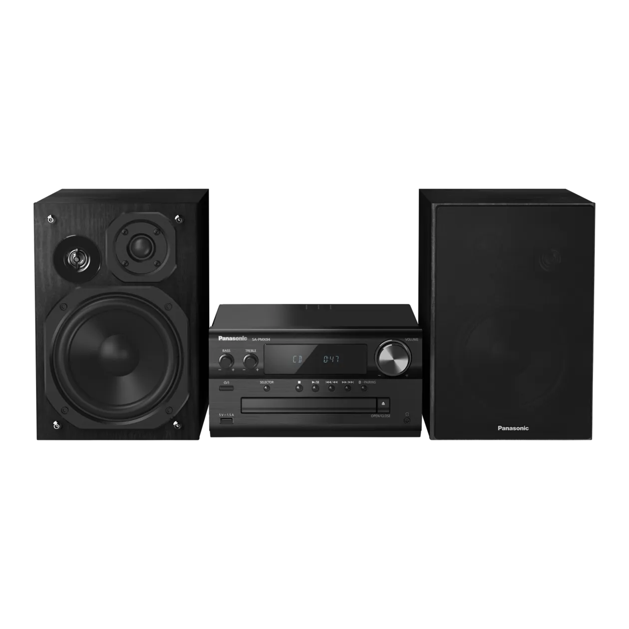 Panasonic SC-PMX94EG-K Système micro Hi-Fi, noir