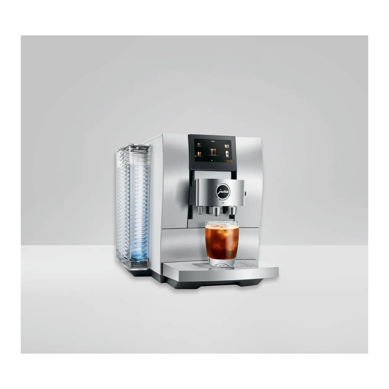 JURA Z10 (EA) Kaffeevollautomat, Aluminium Weiß