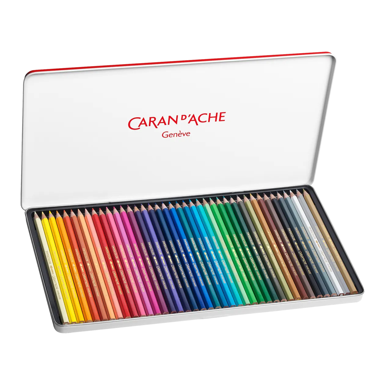 Caran d'Ache SWISSCOLOR Coloured Pencil Set, 40 pcs.