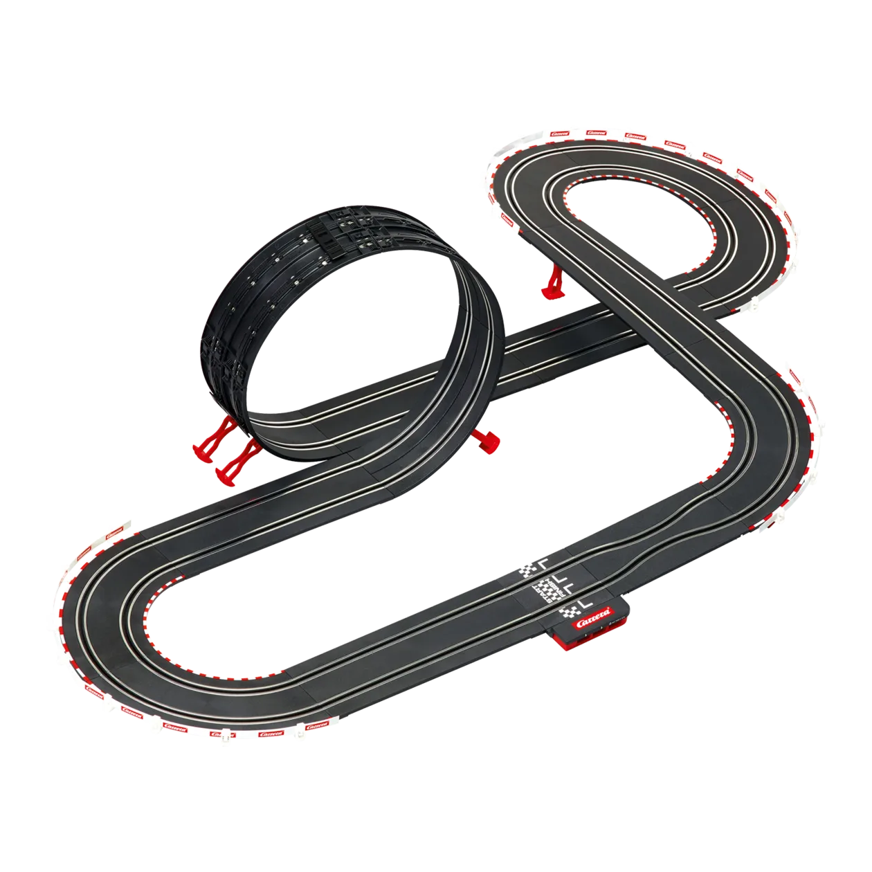 Carrera Build 'n Race Racing Set 4.9 Action Race Track