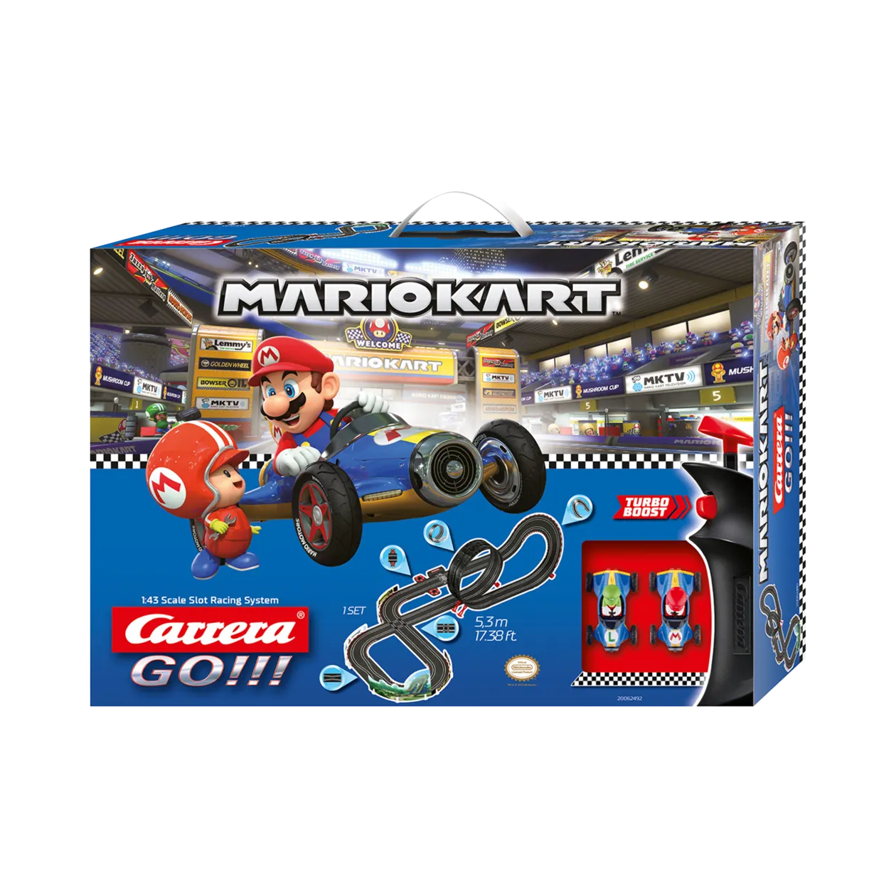 Carrera Nintendo Mario Kart™ Mach 8 Pista action per macchinine