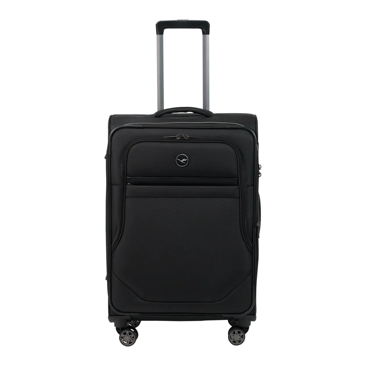 Lufthansa Flight Collection 5.0 Trolley L (erweiterbar), 4-Rad, Schwarz