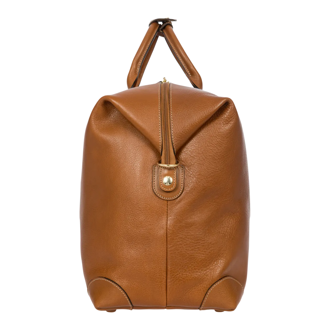 Bric's Life Pelle Reisetasche, Cognac